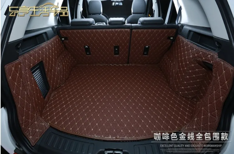 Для Land Rover Discovery 5 LR5 2017 2018 2019 2020 & 7 Seat Full Rear Trunk Tray Liner Cargo Mats напольная защитная кожа| |