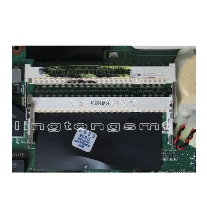 K40AB для ASUS материнская плата K40AF K50AD K50AB K50AF X8AAF X5DAF HD 4570 512MB VRAM DDR2 протестирована