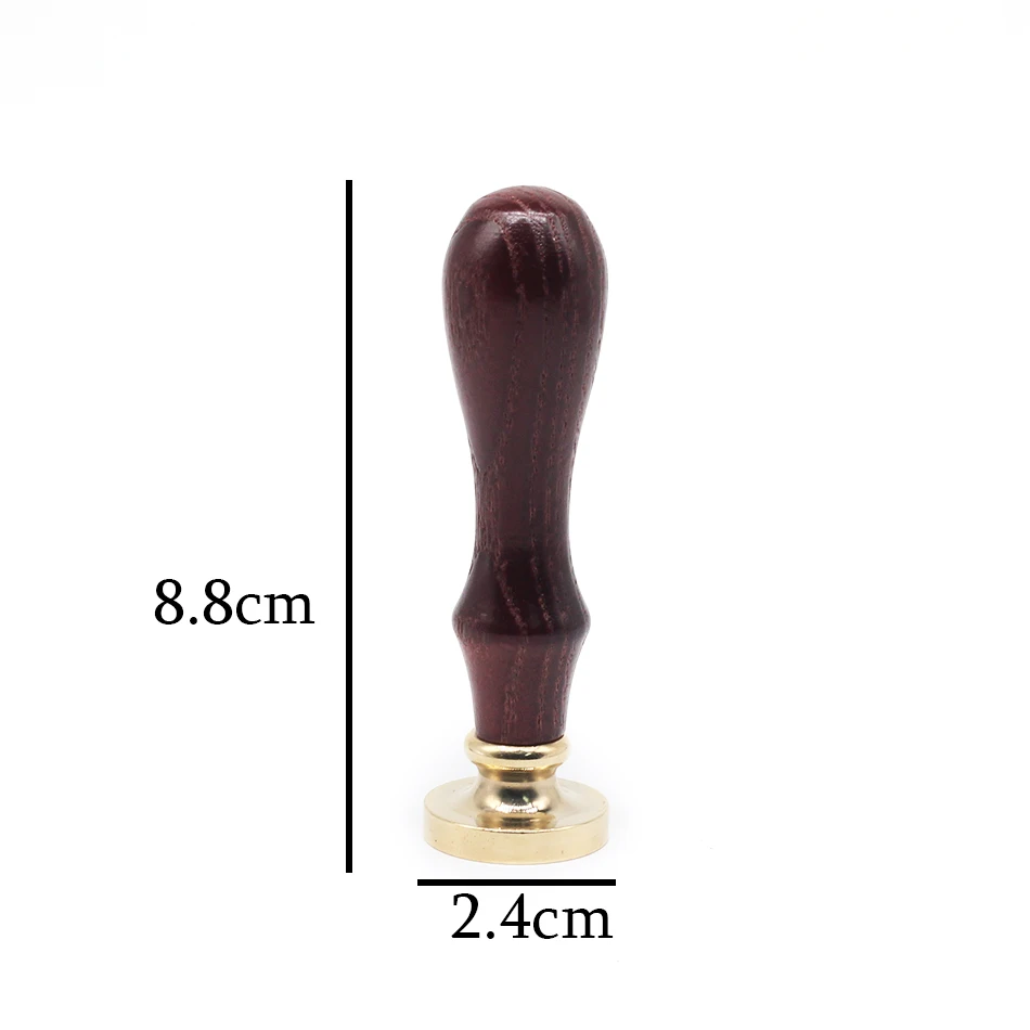 1 шт. Ретро цветок конверт печать Воск Печать Искусство декоративное украшение