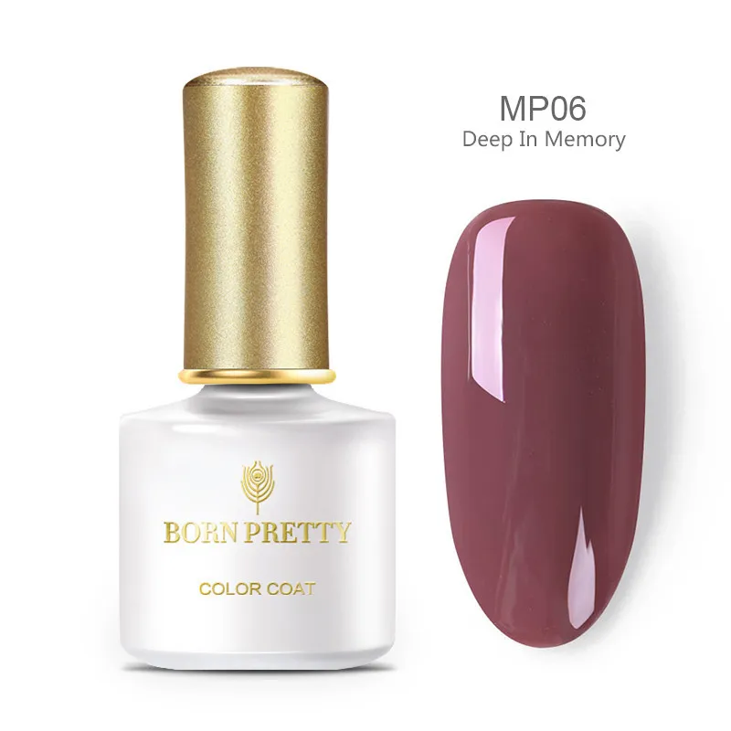 BP-MP06 BORN PRETTY 58 разноцветный Гель-лак для ногтей лак 6 мл Чистый Цвет замочить от УФ светодиодный гель лак Полупостоянный лак дизайн ногтей маникюр - Цвет: BP-MP06