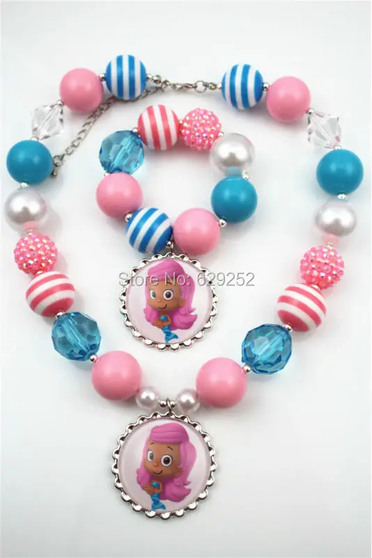 Ожерелье и браслет для девочек с рисунком Молли|bracelet necklace|bracelet necklace setnecklace set |