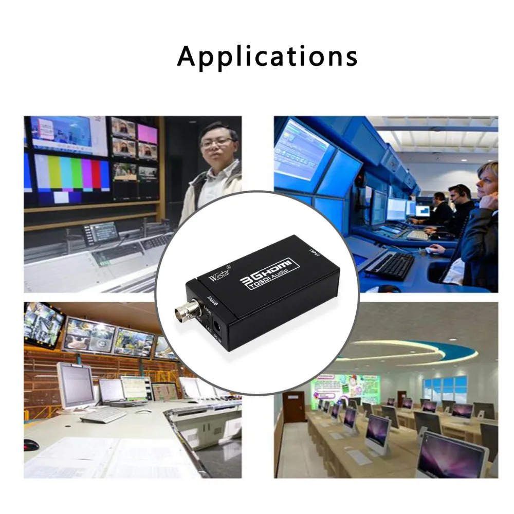 Конвертер выходов Wiistar HDMI в SDI поддержка 720P и 1080P (HDMI SDI)|Кабели HDMI| |