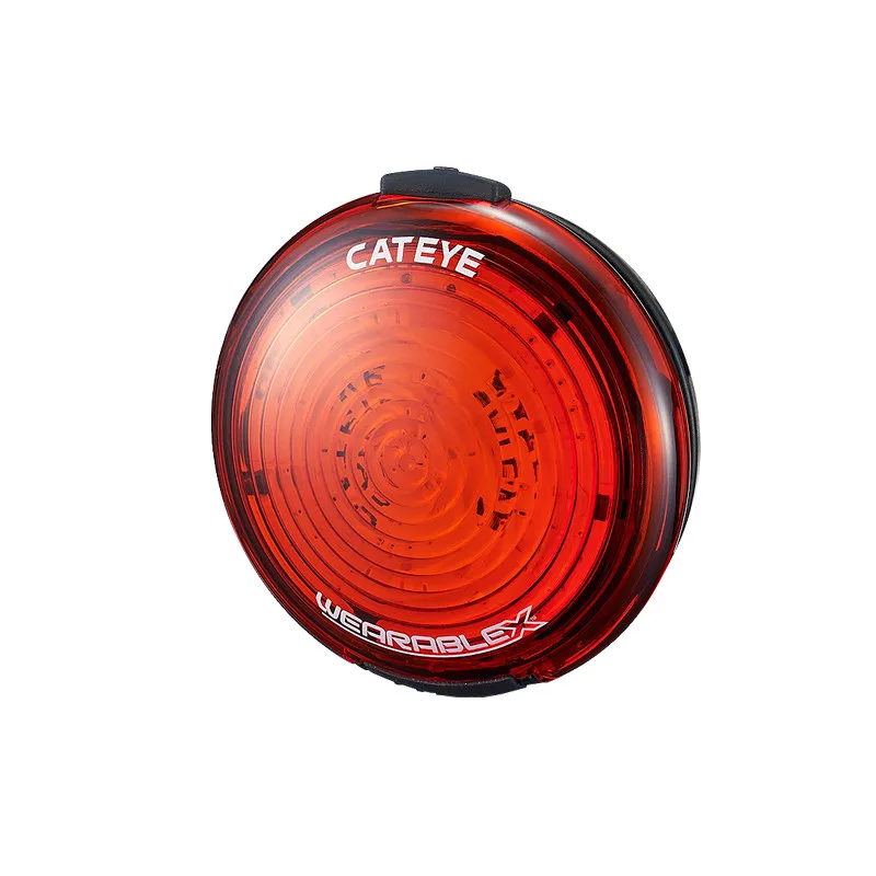 CATEYE велосипедный светильник, велосипедный переносной светодиодный светильник, водонепроницаемый задний светильник, Съемное Сиденье, вспышка, безопасный светильник, сумка, светильник - Цвет: WEARABLE X