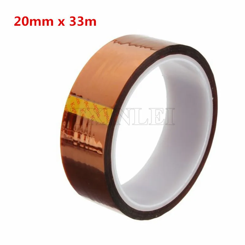 

(3Pcs/lot) Polyimide Tape Film High Temperature Tape 20mmX 33m