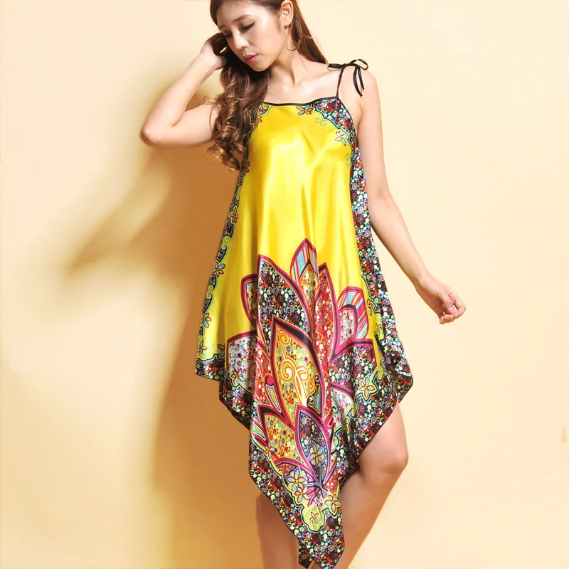 Самая низкая цена 7 моделей новинка сон для женщин цветочный принт 2014 летнее