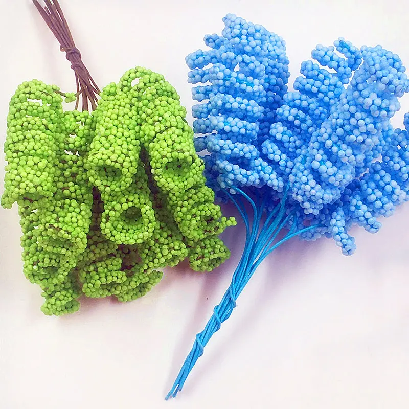 12 шт. (10 см/пучок) искусственные пузырьки Цветочные букеты из эластичного рулона