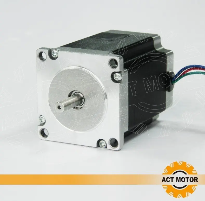 4 свинцовый биполярный 19 кг см 1 8 град 76 мм CNC NEMA 23 шаговый двигатель CE ROSH|nema 23|nema