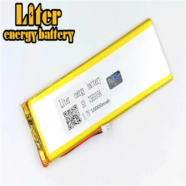 XHR-2P 2 54 10000 мАч 3 7 В группа 3853158*2 7553158 полимерная литиевая батарея | Электроника