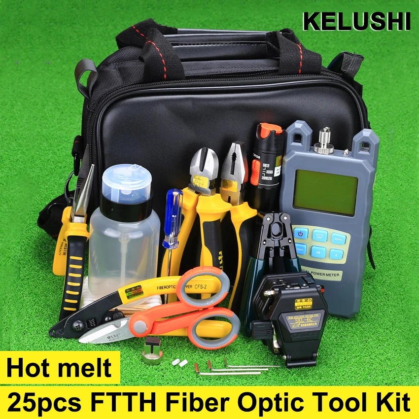 25 шт. фото и оптический измеритель неисправности 10 мВт|ftth tool kit|fiber optic ftth10mw visual fault