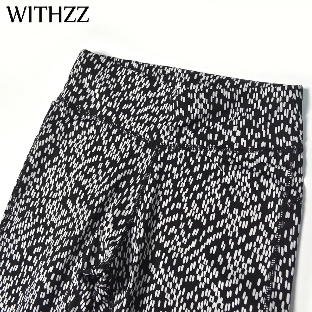 Женские сетчатые леггинсы для фитнесс WITHZZ спортивные джеггинсы тренировок и