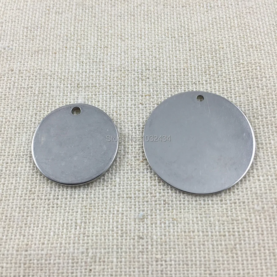 

1200 pcs/lot Blank Stainless Steel Dog Cat Pet ID Tag Jewelry Pendant Free Shipping