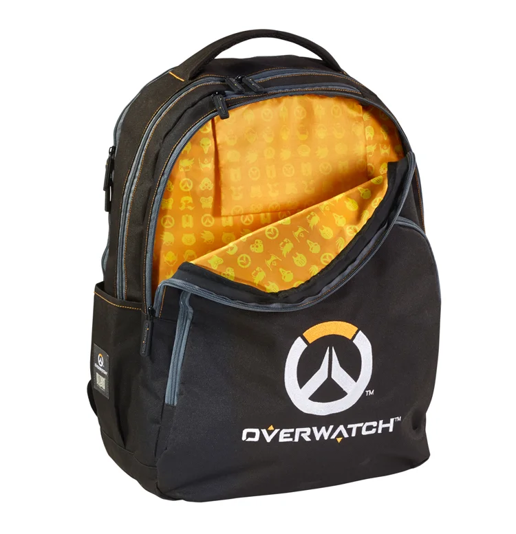 Мужской холщовый рюкзак для Overwatch школьная сумка дорожная многофункциональный