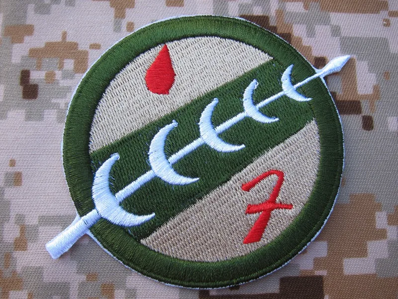 Зеленый мандалорский гребень эмблема страйкбола Военная тактика для поднятия