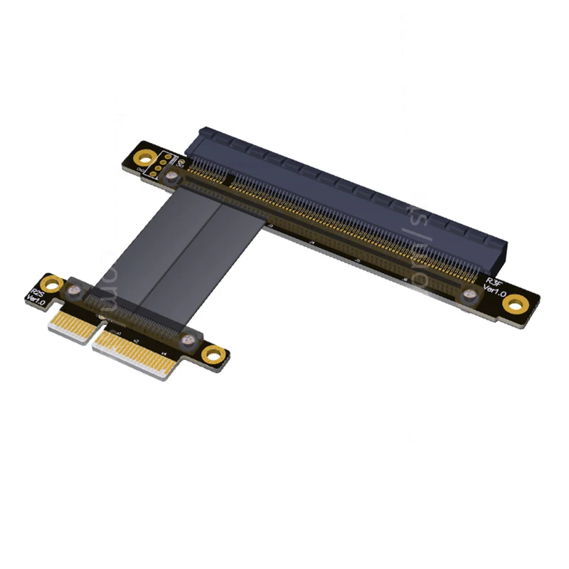 Удлинительный кабель PCIe 3 0x4 на x16 32G/bps PCI-E 4x 16x GTX1080Ti графический SSD RAID-карта