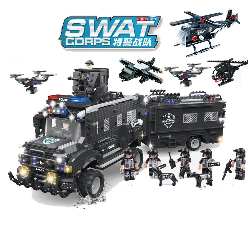 1663 шт. детские строительные блоки игрушка Совместимость с legoingly городской