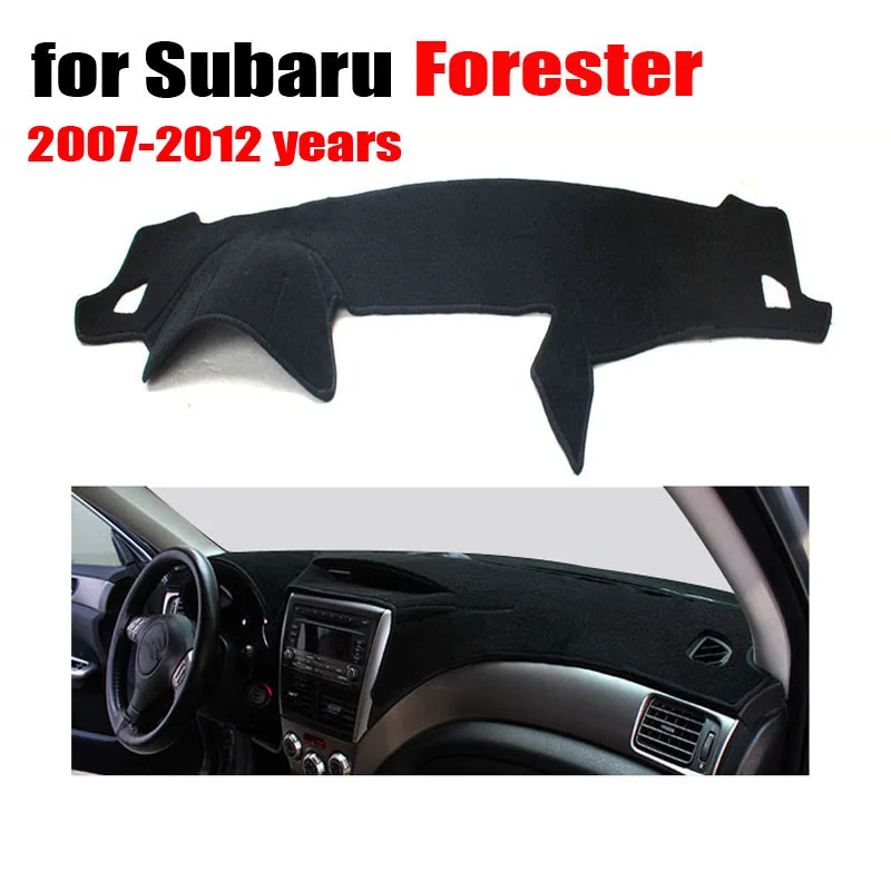 Чехлы для приборной панели автомобиля Subaru Forester 2007-2012 левые диски dashmat