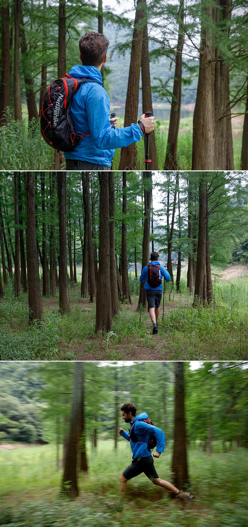Naturehike открытый гидратационный рюкзак для бега 15л велосипедная сумка походная сумка для воды 70D нейлоновая легкая сумка для бега