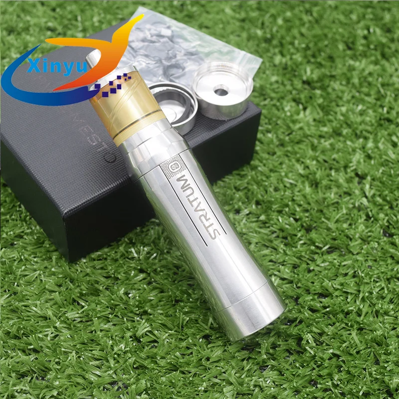 Батарея YFTK 316ss из нержавеющей стали механический мод для mech Stratum zero 18650/20700/21700 с KAYFUN
