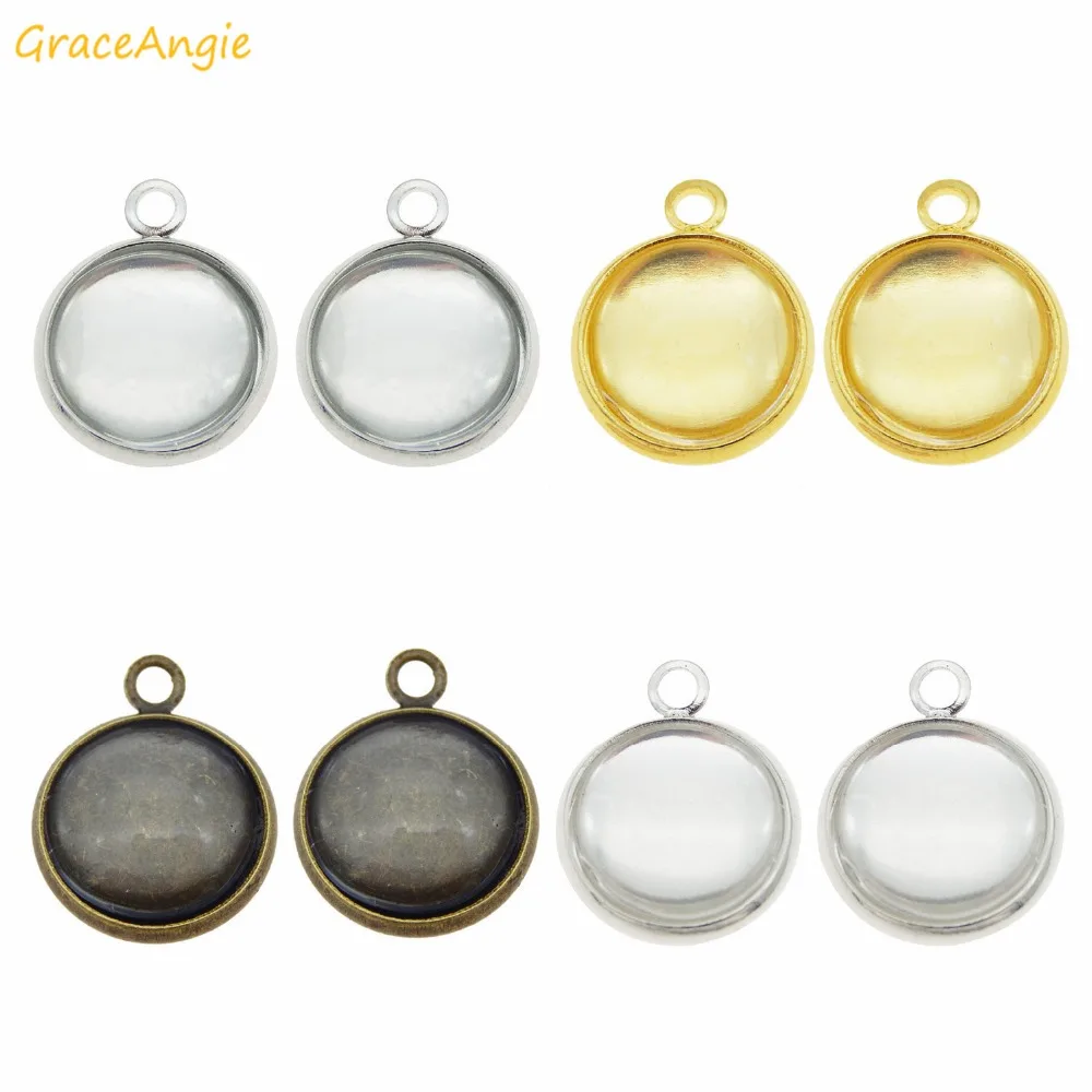 GraceAngie 4 комплекта металлическая круглая подставка для чашки пустая основа с