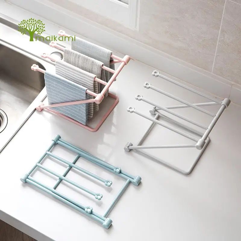 Пластик Полотенца бар вращающаяся стойка для полотенец стеллаж выставки товаров