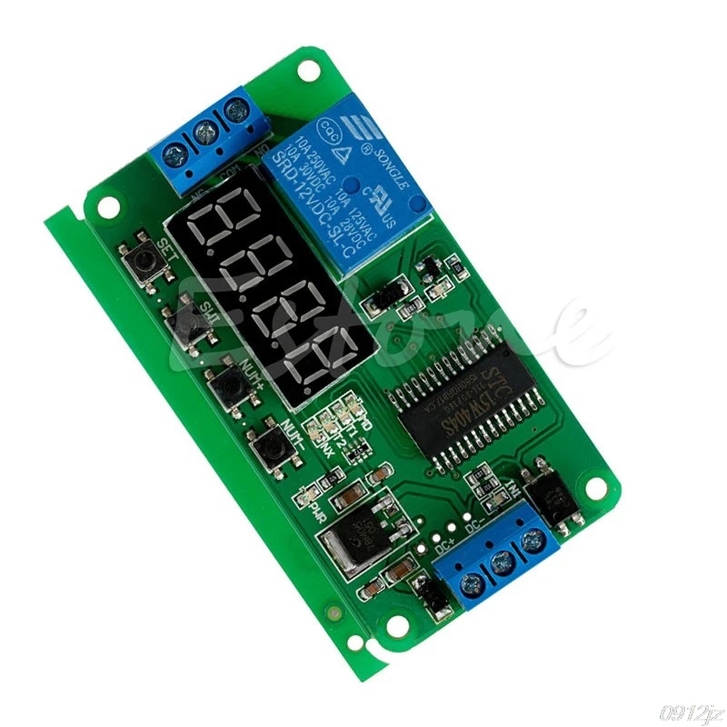 DC 12V многофункциональное самоблокирующееся Реле PLC таймер цикла задержки переключатель времени дропшиппинг LS'D инструмент