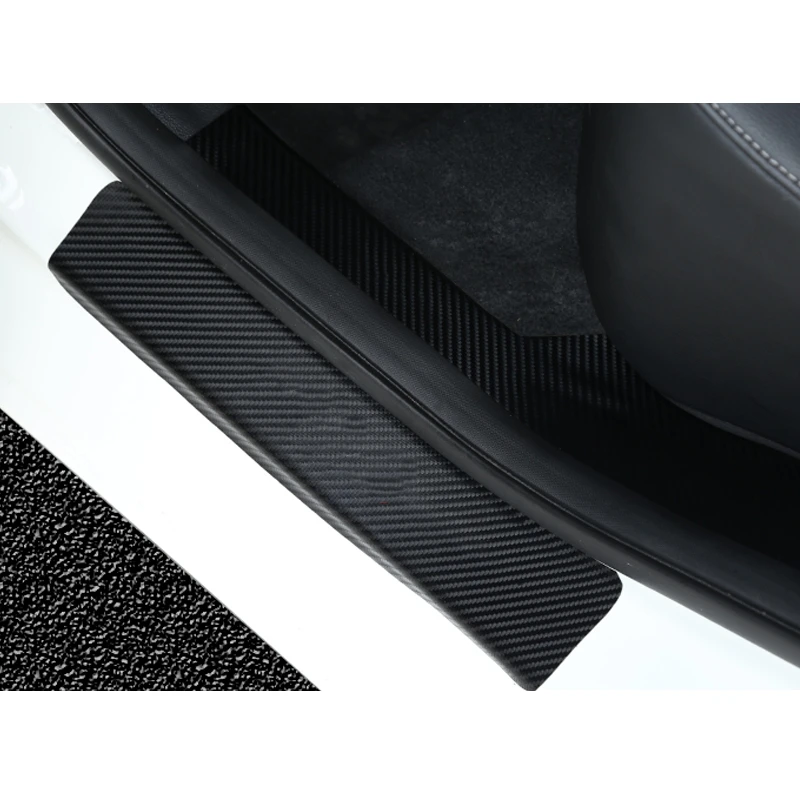 4 шт водостойкое углеродное волокно Стикеры защитный для MAZDA 2 3 6 8 CX5 CX 7 ATENZA