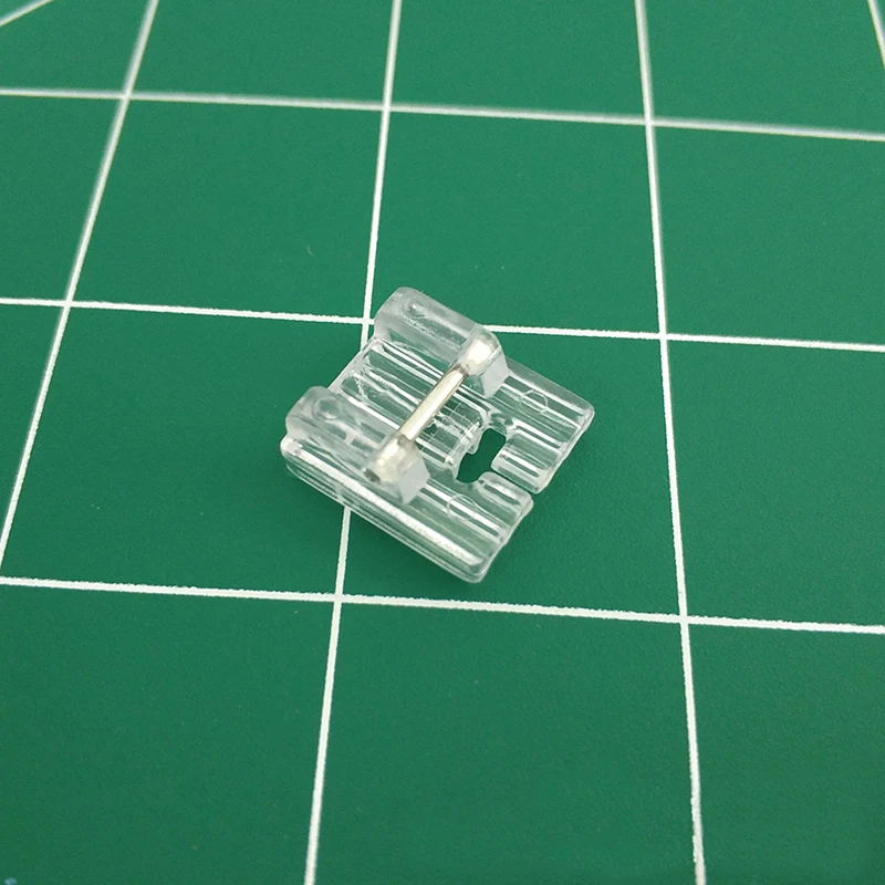 Прозрачная пластиковая лапка для шитья сделай сам с 5 отверстиями 1 шт.