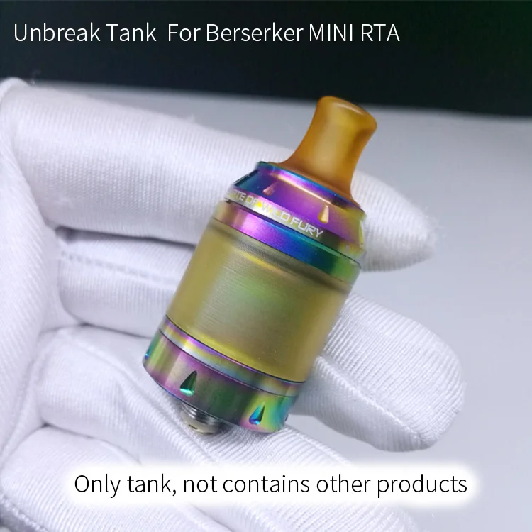 1 шт. пластиковая трубка для Berserker Mini RTA 22 мм сменный бак пузырьки жира обычная Staight