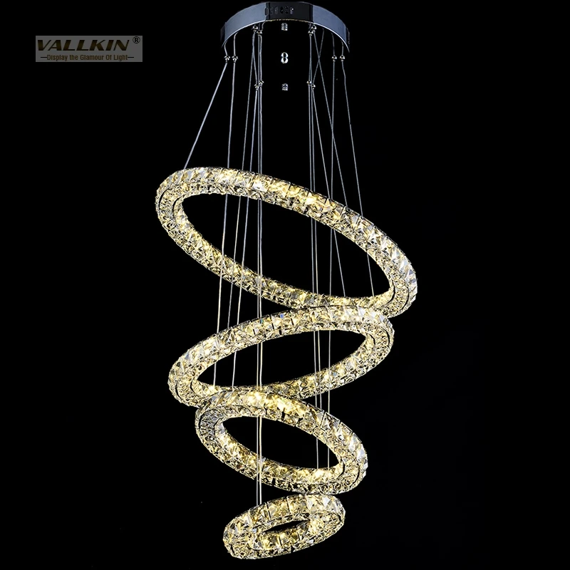 Modern Lustre Led Crystal Chandelier Lighting Ceiling Chandeliers Light Lamparas De Techo Hanglamp Suspension Luminaire Lampen | Освещение