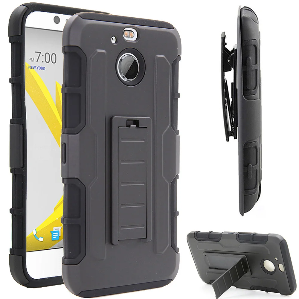 Чехол для HTC Bolt Heavy Duty Hybrid Armor чехол с зажимом ремня противоударный жесткий