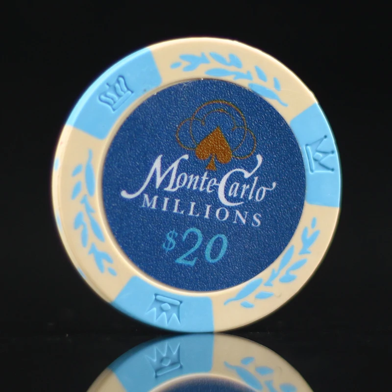 25 шт./лот монеты для казино пшеничный доллар Техасская глина покерные чипсы