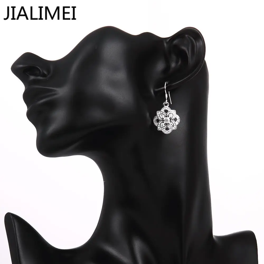 Рождественский подарок! Оптовая продажа 925 серебряные серьги ювелирные изделия