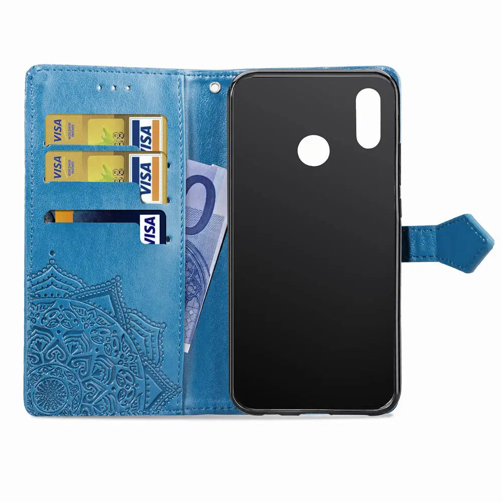 Huawei P20 Lite Flip Leather Case For P30 Pro P8 P10 mate 10 20 lite honor 6A 9 P smart 2019 Coque wallet cover |