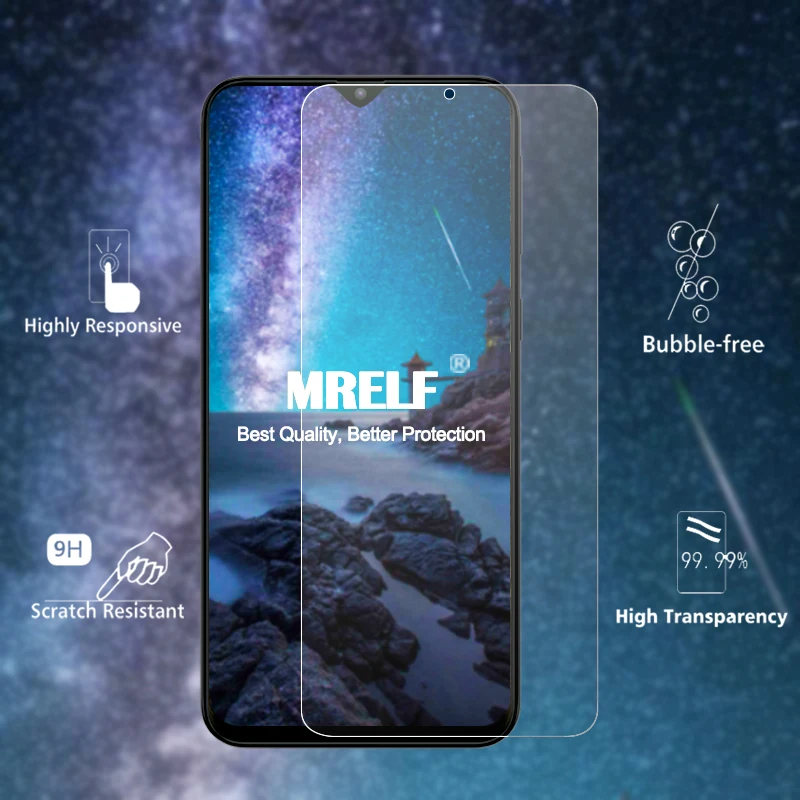 2.5D 9 H закаленное Стекло samsung Galaxy M20 M30 Экран протектор на телефон защитный для