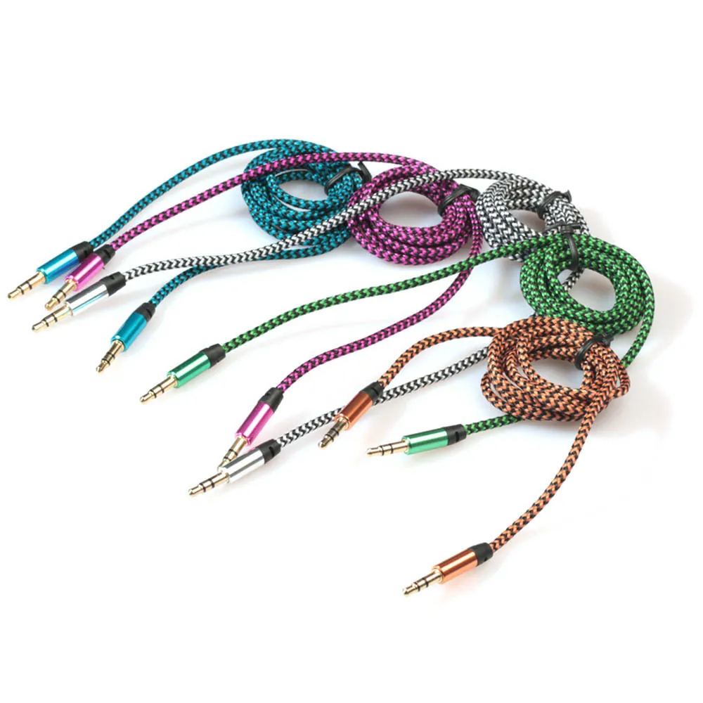 3.5mm Stereo Car Auxiliary Audio Cable Male To for Smart Phone Professional Factory Price Drop Shipping YECF |