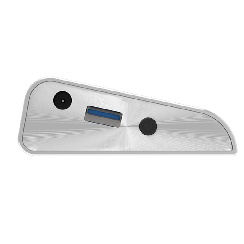 Алюминий 10 портов (7 * USB3.0 + 2*1 в 1A 1 QC2.0) USB Суперскоростной концентратор