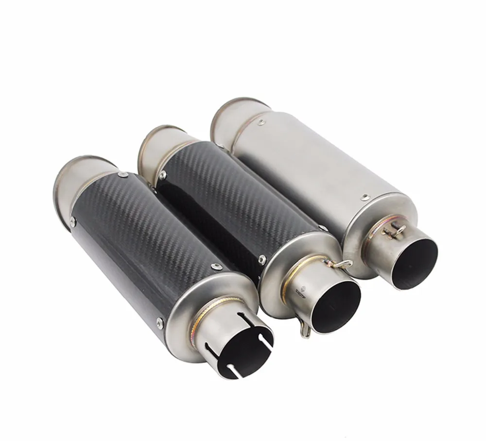 Alconstar-51mm мотоцикл выхлопной глушитель из углеродного волокна Выхлопной Трубы Z900 ER6N GSXR750R R3 NMAX CBR XMAX