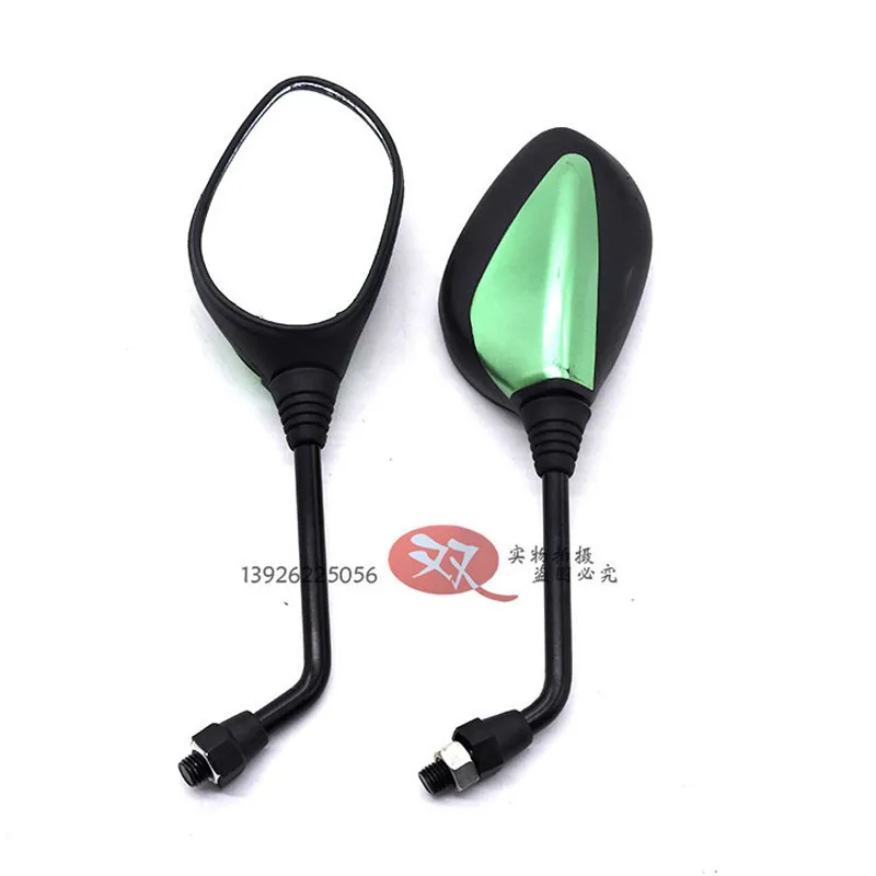 

5 colors available rearview mirror for kawasaki suzuki yamaha scooter accessorie moto side mirrors motorcycle mirror 8mm 10mm