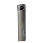 Аксессуары для сигарет, ветрозащитная тонкая газовая зажигалка Ms.use, металлическая зажигалка для сигар, новый стиль Am091