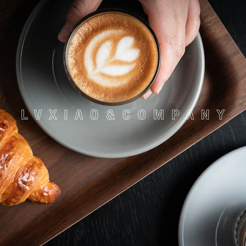 Чашка для кофе латте блюдца керамические кухонные аксессуары чашка молока чая