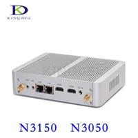 nc690 14nm business pc dual core i3 6006u i3 7100u fanless mini pc quad core n3150 intel nuc with 2hdmi 2lan 4k hd desktop pc