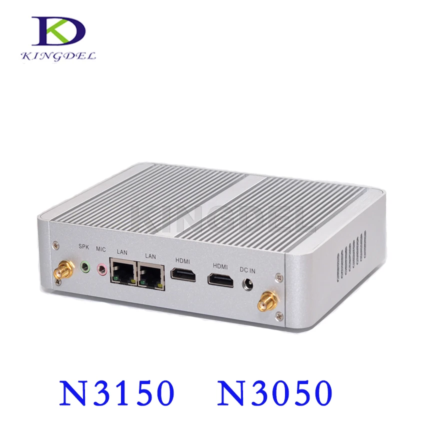 NC690 14 нм бизнес ПК двухъядерный i3 6006U 7100U безвентиляторный мини четырехъядерный