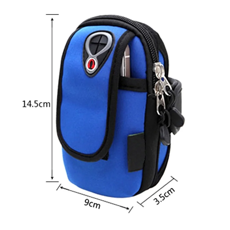 Сумка на запястье для бега открытом воздухе Водонепроницаемая спортивная сумка