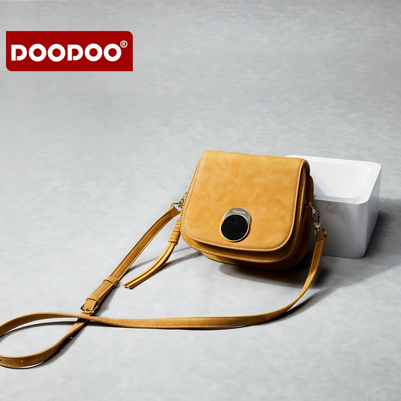 DooDoo 2018 Новый Стиль Мини женские один сумка Однотонная одежда контракт моды