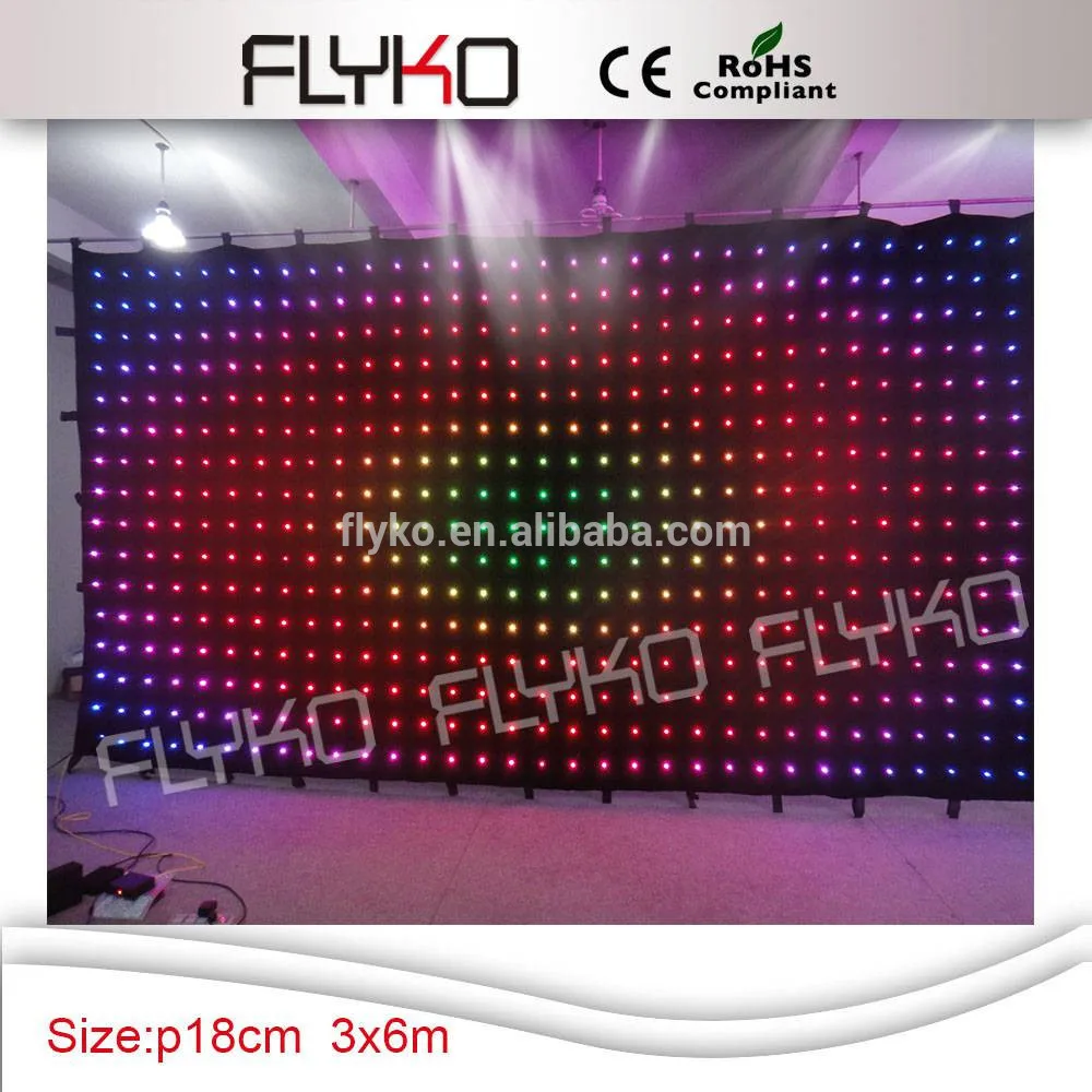 Free Shipping dj equipment china live video led curtain screen xxx photos | Stage Lighting Effect