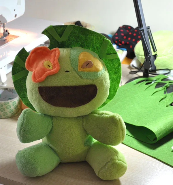 

Anime Ao no Exorcist Plush Doll Blue Exorcist cosplay moriyama shiemi Greenman pillow Stuffed & Plush Cartoon Doll for gift