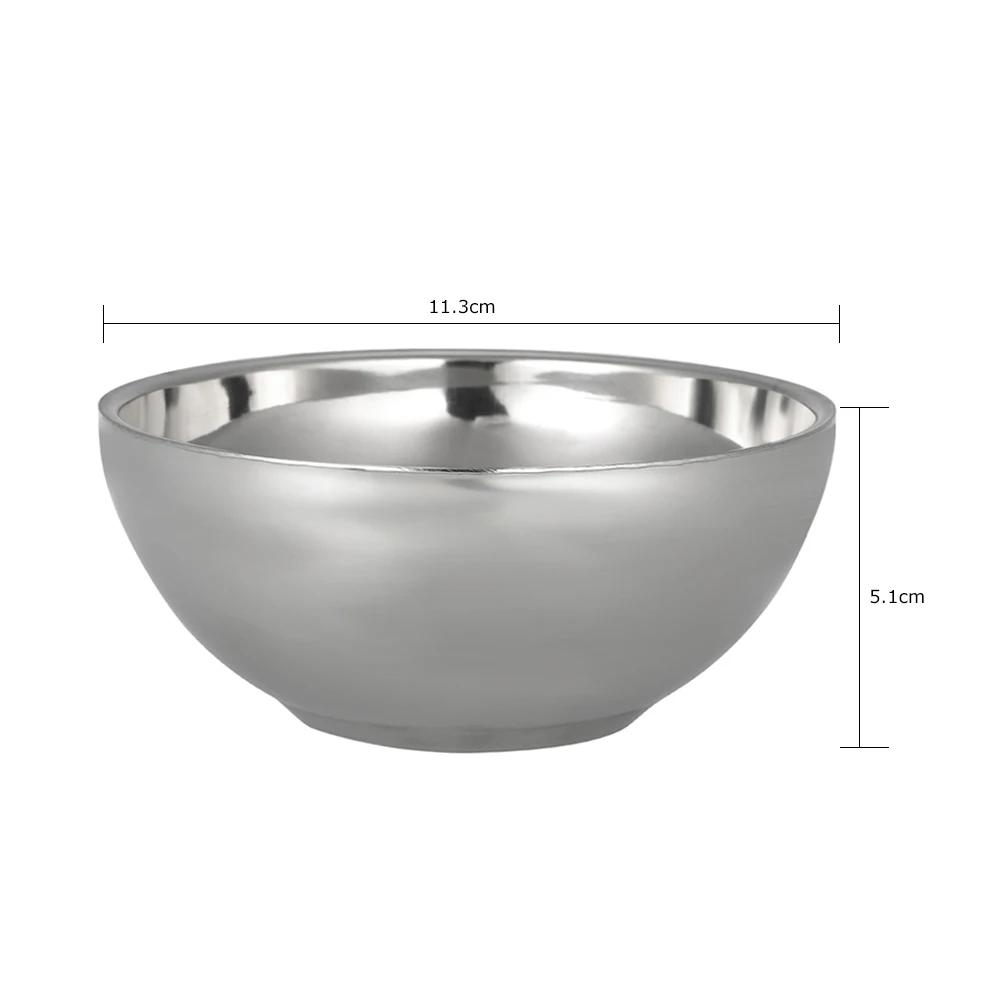 Стакан для бритья Для мужчин чашка Нержавеющая сталь Barber Чаша бритва мужской