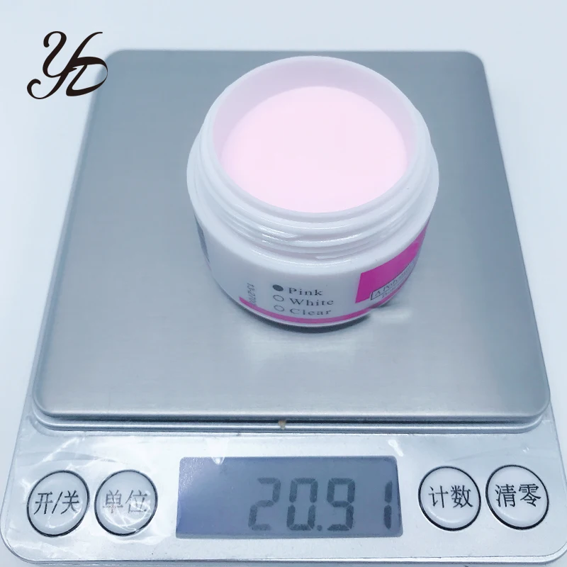 Yiday 1 набор 6 шт полимерный акриловый порошок Набор резная ручка хрусталь