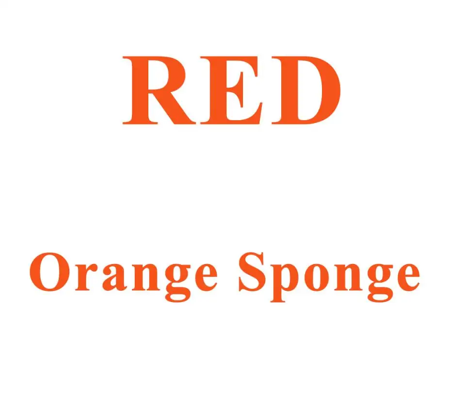 1 Red Orange Sponge DHS Национальный ураган анти-поддельный код проверенный Настольный теннис Резина/пинг понг резина для сборной - Цвет: 1 Red Orange Sponge