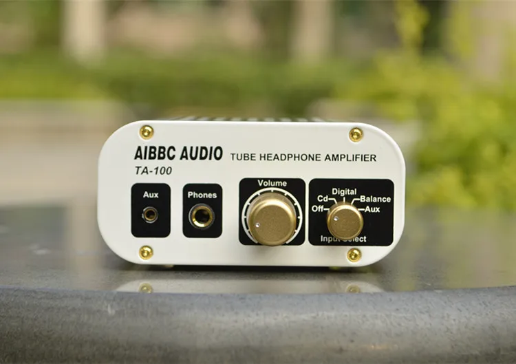 AIBBC TA-100 Tube preamp усилитель для наушников XMOS+ ES9018 декодер DAC DSD W/XLR сбалансированный выход/Bluetooth(APTX)/32Bit 384 K
